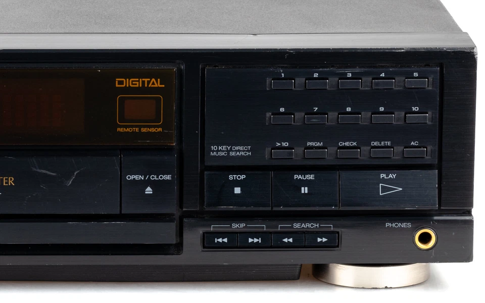 Aiwa XC-500 CD Player schwarz + FB / Toslink / gewartet 1 Jahr Garantie [4] - Bild 3 von 4