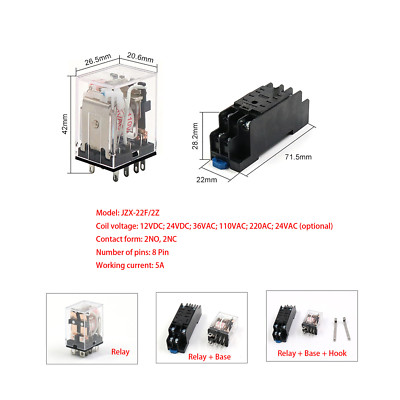 RS PRO | RS PRO Plug In Power Relay, 24V Dc Coil, 5A Switching Current - Foto 10