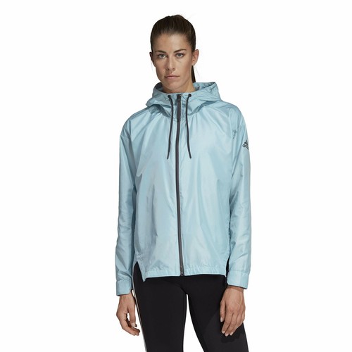 Adidas Women's Urban Climastorm Jacket Ash Grey M