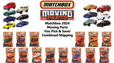 Matchbox 2024 Moving Parts | You Pick Your Favorites!