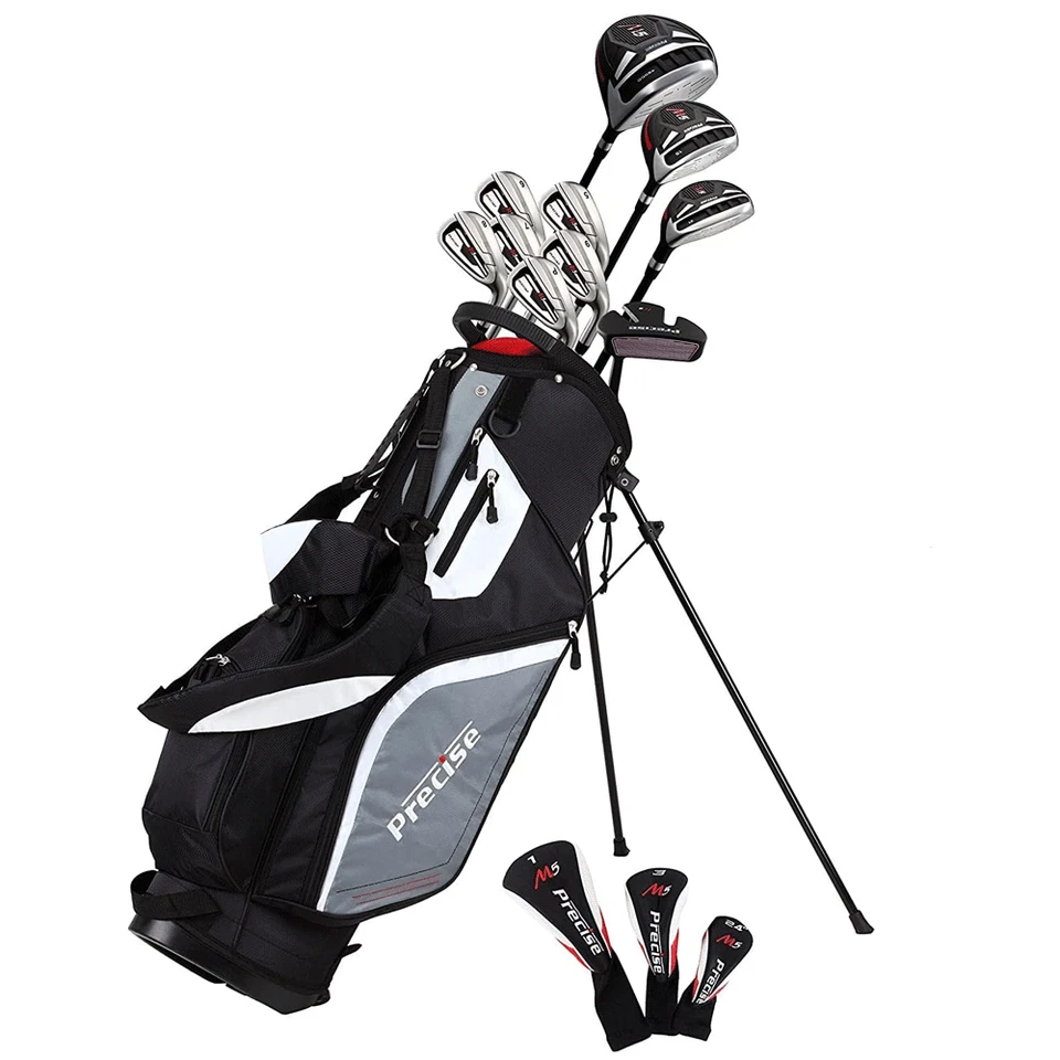 SKYMAX 2025 PRECISE M5 MENS COMPLETE GOLF SET +DELUXE GOLF STAND CARRY BAG - Image 2 of 4