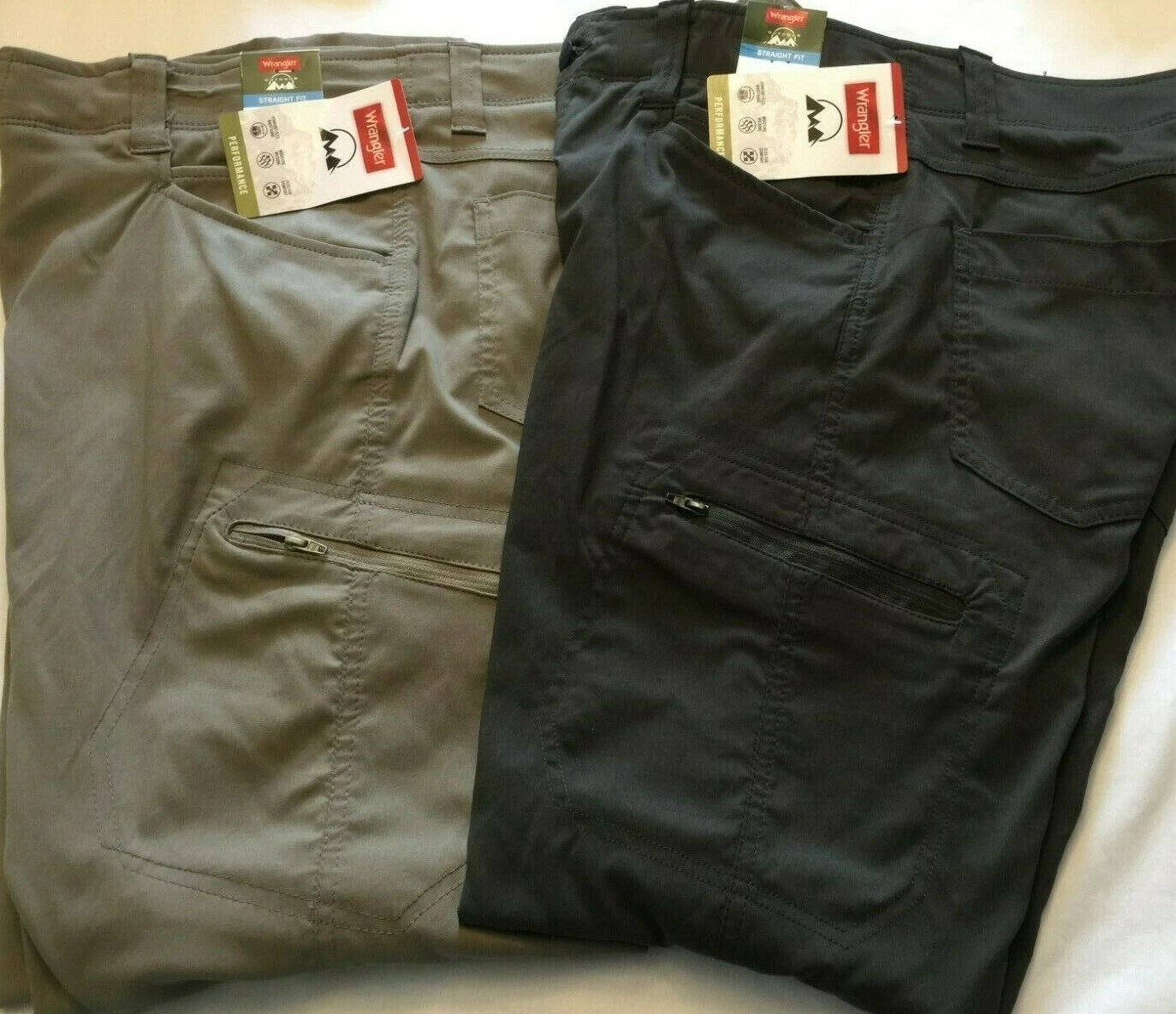 NWT MEN'S Wrangler Cargo Straight Fit Pant Nylon Flex Performance Flex Waist
Opens in a new window o
