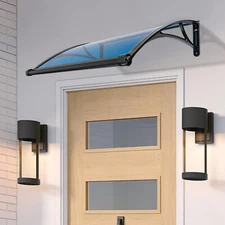 Window Door Awning Canopy Alu Bracket Doors / Windows Overhang Awning Wall Mount