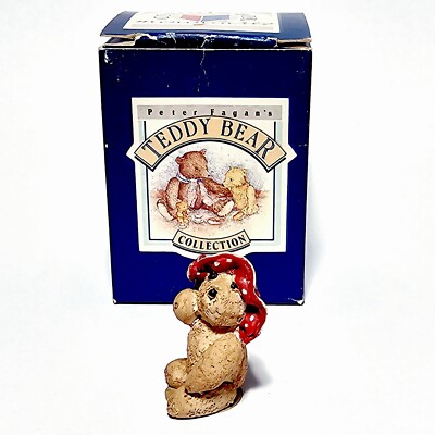  1993 Peter Fagan's TEDDY BEAR Colour Box Miniatures TC518 BEEZER incl. Box