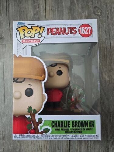 ¡NUEVO/COMO NUEVO FUNKO POP! A Charlie Brown Christmas - Charlie con árbol #1627 ~ ¡ENVÍO GRATUITO! - Imagen 4 de 4