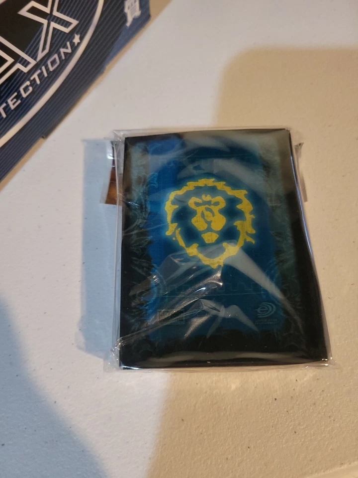 WoW Alliance Sleeves - Box of 12 Packs of  75 (900 total) Standard Size  - New - Image 3 of 4
