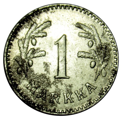 Finland 1 Markka coin 1948 KM#30b - Picture 2 of 2