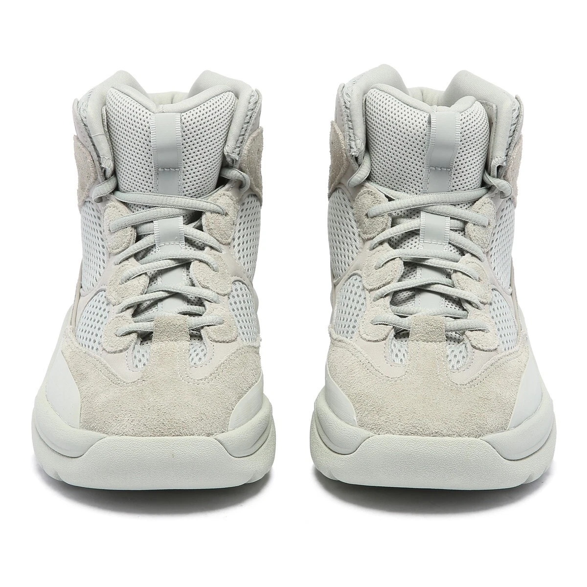 Adidas Yeezy Desert Boots Sneakers Triple Grigio Scarpe da Ginnastica Alte 6.5UK