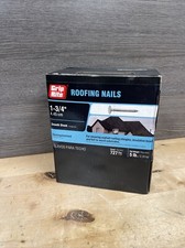 Roofing Nails 1-3/4 in x 11-Gauge Electrogalvanized Steel Flat Head 5 lb/Box New