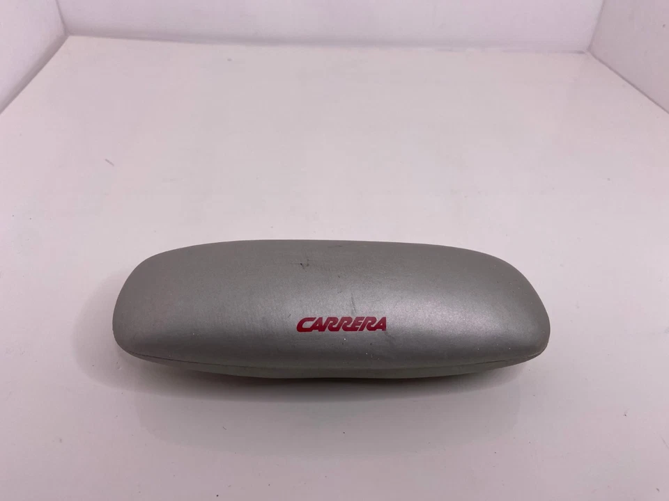 🍌 Carrera Glasses Hard Clamshell Case (L)15cm x (W)4.5cm x (H)3cm SILVER EUC K0 - Image 2 of 4
