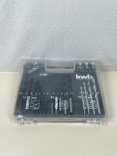 kwb 423090 KRATIXX 299-teiliges Bits & Dübel Set für Holz, Metallbohrer & Ma...