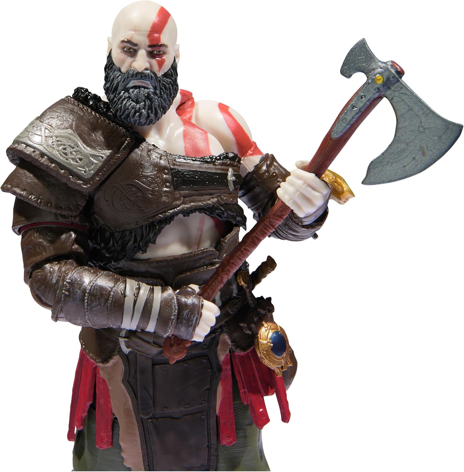 PlayStation God of War Ragnar&ouml;k, 6&rdquo; Kratos Action Figure with 5 Accessories, The