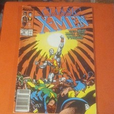 Classic X-Men #34 Colossus Storm Wolverine Rogue Copper Age Marvel Comics