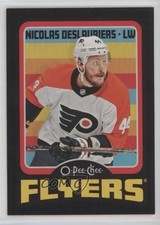 2024-25 O-Pee-Chee Retro Black Border 20/100 Nicolas Deslauriers #373 0c3