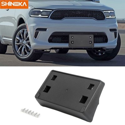 Front Tag Holder For License Plate Bumper Mounting Kit For Dodge Durango 2021-24