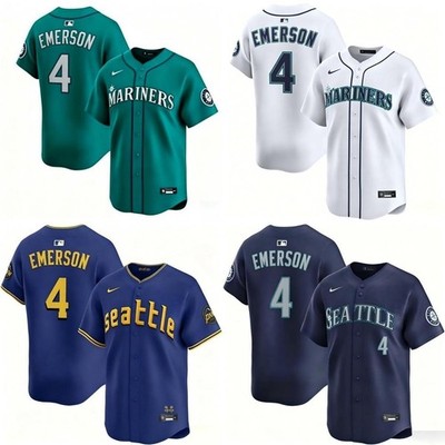 HOT TREND ! Colt Emerson Mariners Jersey 3D S-5XL