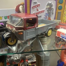 '50,s Three Wheeled Tin Truck Friction Bandai. Near Mint