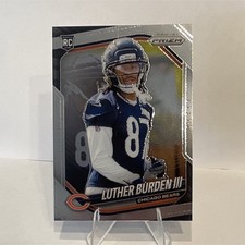 Panini Prizm 2025 Luther Burden III Chicago Bears Rookie Football #331