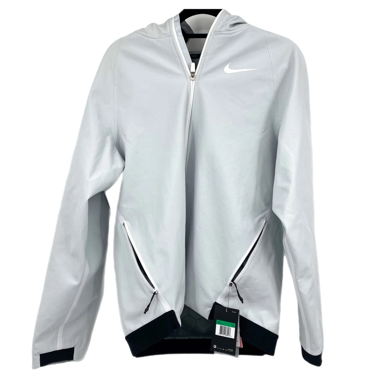 Nike Blue Waterproof Zip Raincoat | Size XL