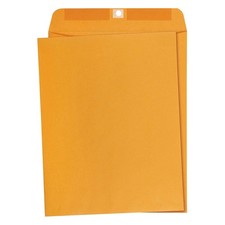 Kraft Gummed Mailing Envelopes 10" x 13" Clasp Sealed Document Mailing Envelopes