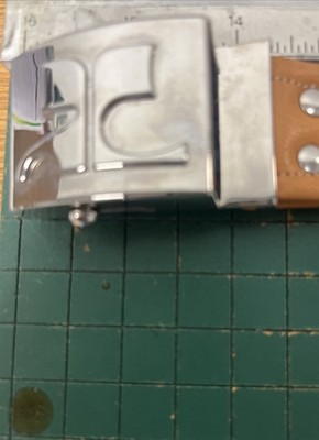 Courreges Grained Calf Leather Belt gender neutral