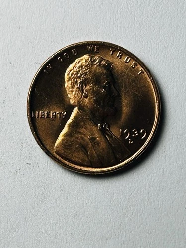 1939-D Lincoln Wheat Penny Cent ~ Gem BU (red)#7