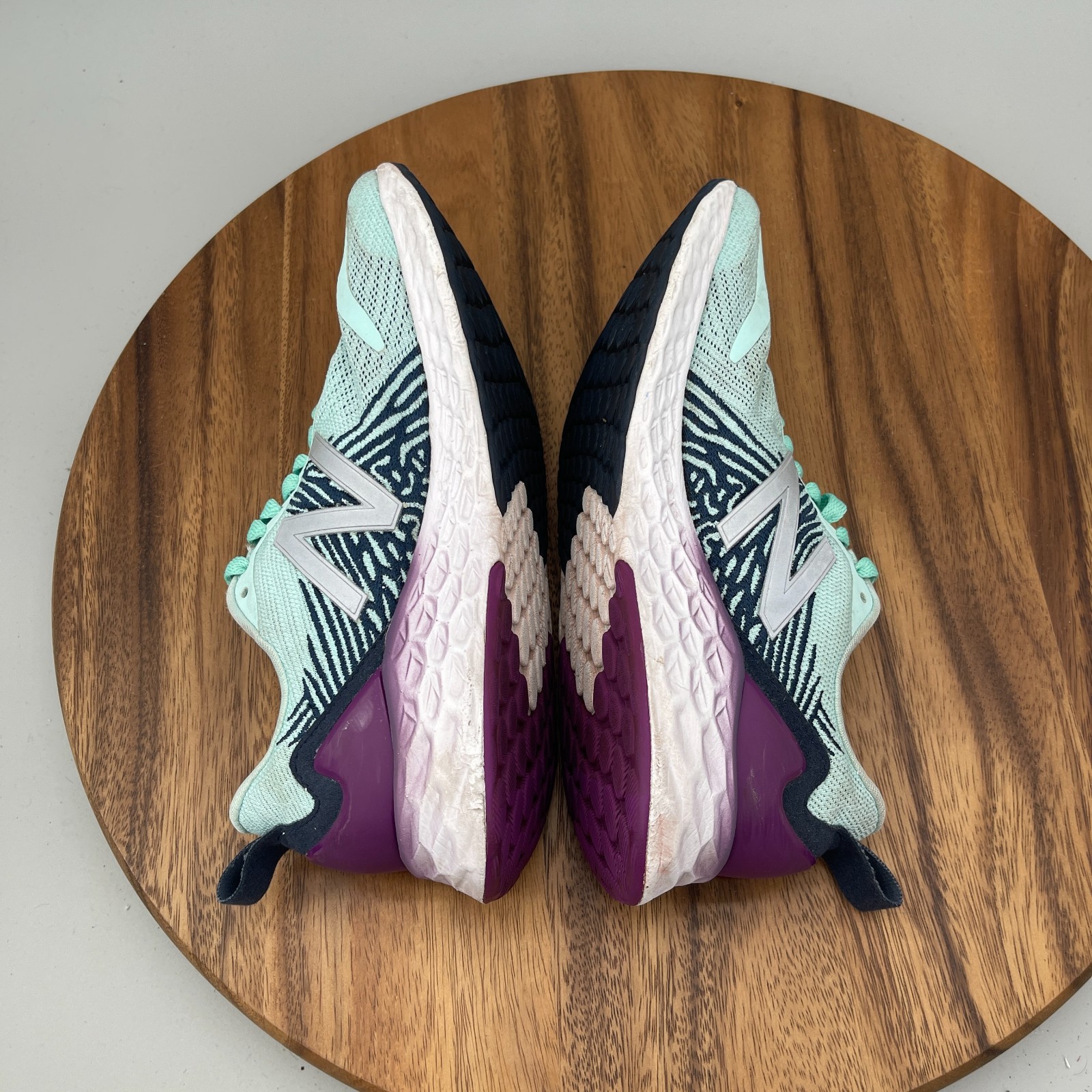 New Balance Fresh Foam Tempo Shoes Womens Size 7 B Aqua Running Comfort Walking thumbnail 6