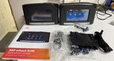 Lot of 2 ADP (Kronos) InTouch 9100 Time Clock Touch LCD Display 8609100-458