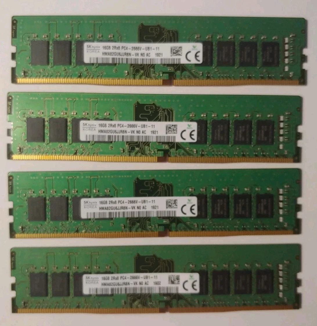 SK hynix Computer PC4-21300 (DDR4-2666) Bus Speed Memory (RAM) for