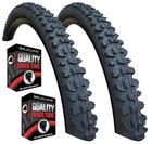 Kenda SMOKE 26 x 1.95 Black Mountain Bike TYREs TUBEs K-816 Off Road MTB Knobby