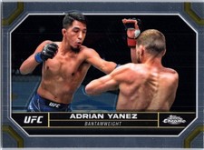 2024 Topps Chrome UFC #2 Adrian Yanez