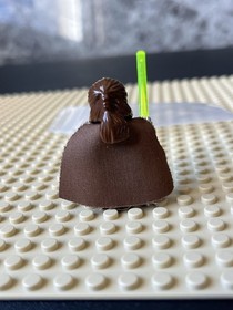 Lego Star Wars Qui-Gon Jinn (Yellow Head) Minifigure SW0027 7101 7121 7161 7171