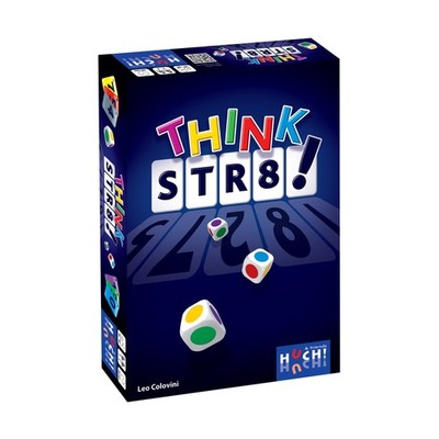 Huch & Friends Boardgame Think Str8! Box VG+/NM