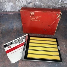 Paterson 35mm Contact Proof Printer - Metal Print 36 Exp / 10x8 Inch Sheet + Box