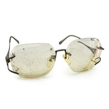 Vintage CJ Eyeglasses Prescription Frames Lenses Sunglasses Art Deco Steampunk