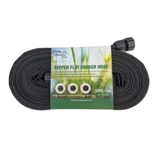 Rocky Mountain Goods 50 Foot Flat Weeper Soaker Hose -  70% Water-3 Pressure