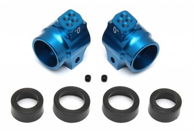ASC91548  Blue FT Aluminum Rear Hubs for DR10 SC10 Reflex DB10 & Trophy Rat