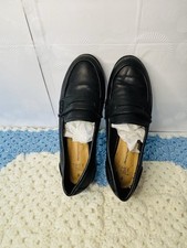 Time And Tru Black Memory Foam Slip-On Loafer Flats Women's Size 8