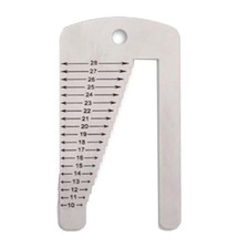 For Watch Band Measuring Tool Stainless Steel Ruler for Accurate Strap Sizing