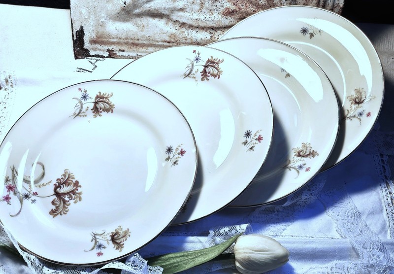Tirschenreuth "TIR141" Set of 4 Salad Plates
