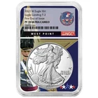 2021-W Proof $1 Type 2 American Silver Eagle NGC PF70UC FDI West Point Core