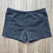 The Children's Place Black Basic Cotton Spandex Shorts Size S 5-6 Girls