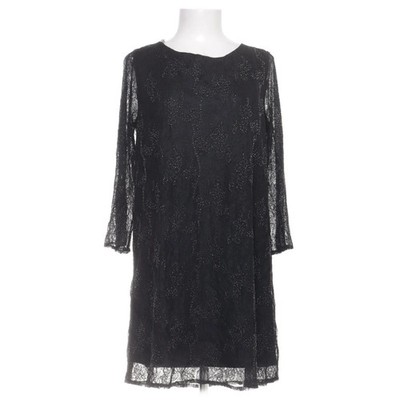 Zara Basic, Kleid, Größe: L, Schwarz, Spitze, Damen #YvF