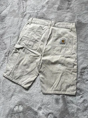 Carhartt Ruck Single Knee Short jean beige homme taille W27 - Photo 1/4