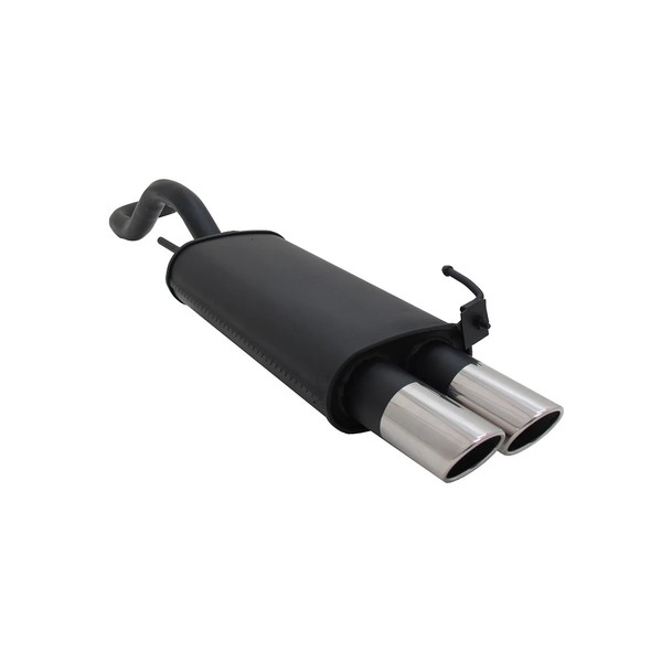 Novus Sportauspuff FüR VW Polo 4 6N / 6N2 2X76 Sr-Design EndschalldäMpfer ABE-image