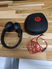 Beats MIXR By Dre Wired Headphones Black With Original Case/Tested Sound Is...