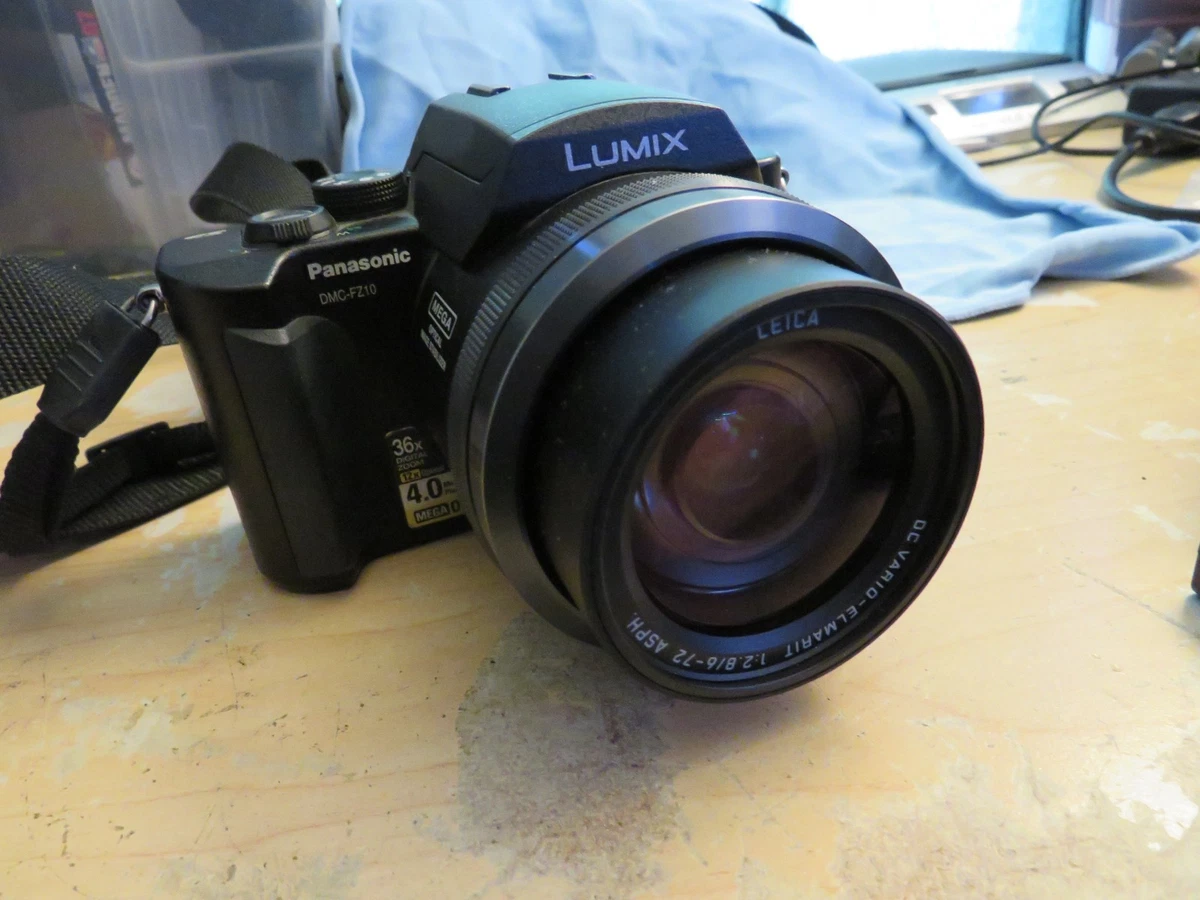 Preços baixos em Câmeras digitais Panasonic Lumix DMC-FZ10 | eBay