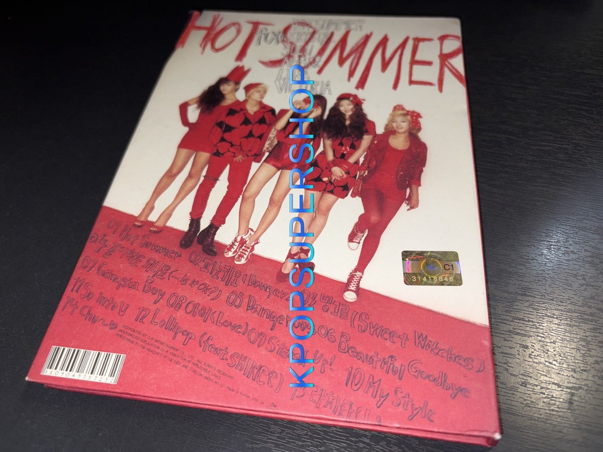 f(x) 1st Album Repackage Hot Summer CD Photobook Great Rare OOP FX