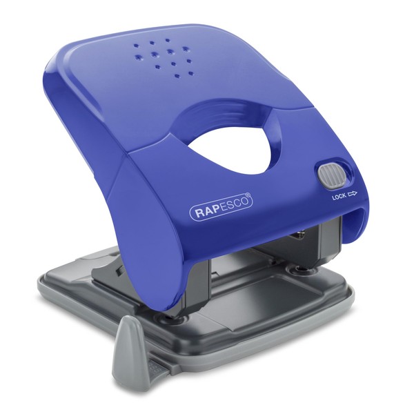 Locher Rapesco 1542 X5-40Ps 2-Fach 40 Blatt Blau BüRobedarf Papierlocher-image