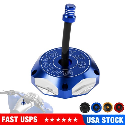 #ad Blue Gas Cap Fuel Tank For Raptor Banshee Grizzly YFZ Bruin Wolverine Blaster $17.99